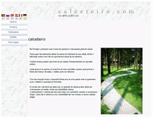 Tablet Screenshot of calceteiro.com